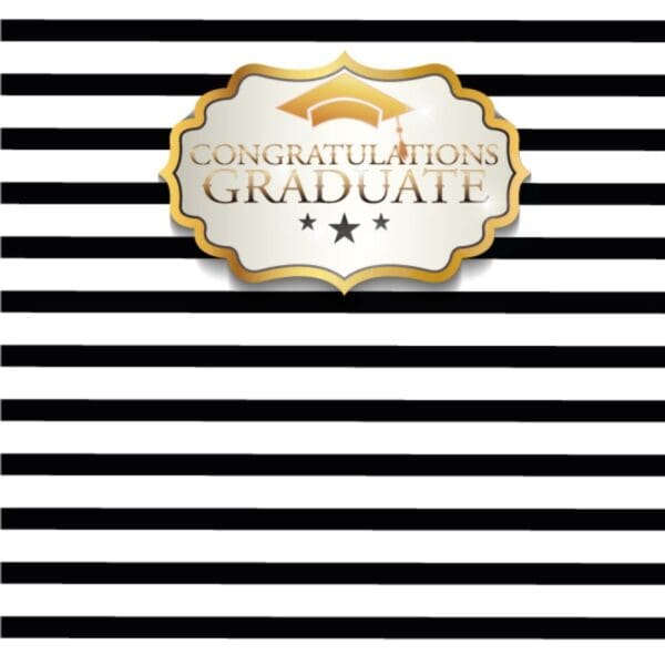 Congratulations Graduate banner for parties